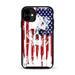 Skin for OtterBox Symmetry Case for iPhone 11 Skins Decal Vinyl Wrap Stickers Cover - U.S.A. Flag Skull Drip