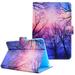 iPad 2 3 4 Case 9.7 Allytech PU Leather Slim Fit Lightweight Folding Stand Folio Cover with Auto Wake Sleep Cards Pocket Shockproof Protective Wallet Case for Apple iPad 2 3 4 Forest