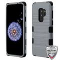 For Samsung Galaxy S9 Plus TUFF Hybrid Phone Protector Case Cover Case (Slate Blue/Black)