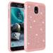 For Samsung Galaxy J3 2018 Case Galaxy J3 Orbit Case Galaxy J3 Star Case Galaxy J3 V 2018/J3 Achieve/J3 Aura/Express Prime 3/Amp Prime 3 Case Shockproof Drop Protection Impact Case - Rose Gold