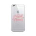 OTM Prints Clear Phone Case Maid of Honor Pink - iPhone 6/6s/7/7s