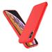 Cell Phone Cases For 6.5 iPhone XS Max Njjex Liquid Silicone Gel Rubber Shockproof Case Ultra Thin Fit iPhone XS Max Case Slim Matte Surface Cover For Apple iPhone XS Max 2018 -Red