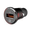 24W Adaptive Fast USB Qualcomm Car Charger Quick Charge QC3.0 Adapter Smart Detect Compact Lightweight J1N for Motorola Moto G5 PLUS (XT1687) X 2 (2nd Gen) Z Play Droid Z2 Force Play - NABI 2