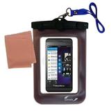 Gomadic Clean and Dry Waterproof Protective Case Suitablefor the Blackberry Z10 to use Underwater