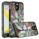 HTC Bolt Case HTC Bolt [Shock/Impact Resistant] Hybrid Dual Layer Defender Protective Cover for HTC Bolt - Colorful Tree