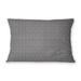 MARCI BLACK & WHITE Indoor|Outdoor Lumbar Pillow By Kavka Designs