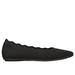 Skechers Women's Cleo 2.0 - Love Spell Flats | Size 8.0 | Black | Textile | Vegan | Machine Washable