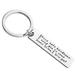 Drive Safe Keychain I Love You Keychains for Boyfriend I Need You Key Chains Husband Father Key Chain -1Pcs stander Drive Safe Handsome. I Need You to Come Home to Me. I Love You!