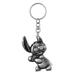 Metal Key Chain - Disney - Stitch - Pewter New 85921