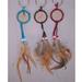 Hand Made Tribal Dream Catchers Key Chains 6 Pc Pack (NpDc220-6 )