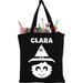 Personalized Sweet Witch Glow In The Dark Tote Bag