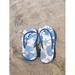 Summer Pair Flip-flops Sandal Flip-flop Shoes-20 Inch By 30 Inch Laminated Poster With Bright Colors And Vivid Imagery-Fits Perfectly In Many Attractive Frames