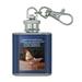 I Dream of a World Where Chickens can Cross the Road Without Motives Questioned Funny Humor Stainless Steel 1oz Mini Flask Key Chain