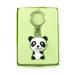 Safari Keychain Favors, 4-Inch, Baby Panda, White