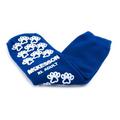 Slipper Socks McKesson Terries Adult X-Large Royal Blue Above the Ankle, 40-3816-001 - Case of 48