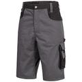 Nitras Motion Tex Work Shorts - Workers Short Trouser Bermudas - Mens Grey