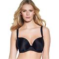 Freya Deco Underwired Moulded Plunge Bra AA4234 (34C, Black)