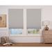 Regal Estate Grey/White 72-inch Long Cordless Blackout Cellular Shade