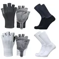 Gants de cyclisme pour hommes combinaison de chaussettes demi-doigt vélo sport Aero nouvelle