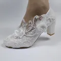 Chaussures de mariage personnalisées chaussures provoqué de demoiselle d'honneur chaussures