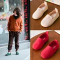 Mocassins à enfiler pour enfants chaussures unisexes pour garçons et filles baskets décontractées