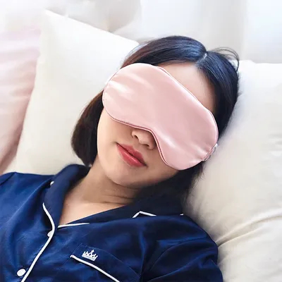 Masque de sommeil double face Mulberry Pure couvre-yeux bandeaux pour les yeux 16 Momme 100%