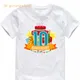 T-shirt graphique imprimé pour enfants vêtements pour filles 10 12 ans anniversaire 10e enfant
