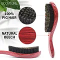 Cepillo Barba-Brosse à barbe 360 ondulée pour homme accessoire moyen et doux accents de sanglier