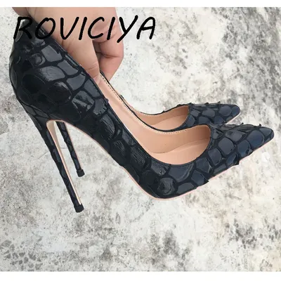 YG025 ROstipulated IYA-Chaussures à talons hauts pour femmes Noir Abricot Parker pointu Stiletto