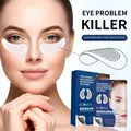 Patch pour les yeux à micro-aiguilles acide hyaluronique Anti-rides masque pour les yeux élimine