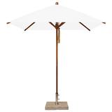 Bambrella Levante Square Bamboo Umbrella - 2.6m SQ-L-G