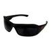 Edge Eyewear Brazeau Torque Safety Glasses Smoke Lens Black Frame 1 pc.