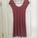 American Eagle Outfitters Dresses | American Eagle Ribbed Dress | Color: Red | Size: S