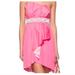 Lilly Pulitzer Dresses | Lilly Pulitzer Hot Pink Strapless Dress | Color: Pink/White | Size: 6