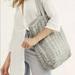 Free People Bags | Free People Ren Woven Leather Tote | Color: Gray | Size: Large
