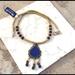 Madewell Accessories | Madewell Lapis Amulet Boho Necklace | Color: Blue/Gold | Size: Os