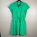 J. Crew Dresses | J. Crew Kelly Green Eyelet Short Sleeve Dress Sm | Color: Green | Size: S