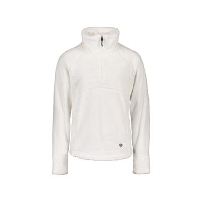 Obermeyer Furry Fleece Top - Girls White Extra Lar...