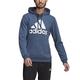 adidas,Mens,BL French Terry Hoodie,Crew Navy Melange/White,X-Large