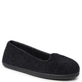 Dearfoams Rebecca Chenille Closed Back - Womens S Black Slipper W