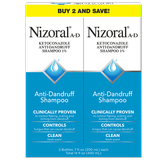 Nizoral A-D Anti-Dandruff Shampoo 7 oz (Pack of 2)