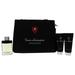 Tonino Lamborghini Invincibile 4.2oz EDT Spray 5oz After Shave Balm 5oz Shower Gel Leather Briefcase Men 4Pc Gift Set