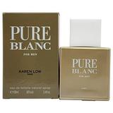 Karen Low Pure Blanc Eau De Toilette Spray for Men 3.4 Ounce