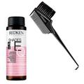 Redken Shades EQ Equalizing Conditioning Hair Color Gloss Demi-Permanent Dye with Sleek 3-in-1 Brush Comb 010GI - Tahitian Sand 10GI 1 Pack