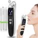 Blackhead Remover Pore Vacuum Electric Facial Blackhead Suction Vacuum with USB Rechargeable Comedone Extractor with 6 Suction Probes & 4 Acne Removal Tool Black