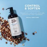 Soapbox Argan Oil Shampoo Sulfate Free Paraben Free Silicone Free Color Safe and Vegan Hair Shampoo | Control & Soften Shampoo (33.8 Ounces)