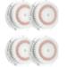 Muzott Radiance Brush Heads For Clarisonic MIA 1 2 Aria Pro Plus 4 pack