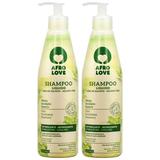 Afro Love Shampoo 16oz (Pack of 2)