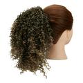 Women Drawstring Ponytail Curly for African Women Short Afro Curly KiLELINTAy Ponytail Hair Piece Extension Afro KiLELINTAy Curly Drawstring Corn Wave for African American Women