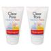 2 Pack - Neutrogena Clear Pore 2 in 1 Facial Cleanser/Face Mask with Kaolin & Bentonite Clay - 4.2 fl oz